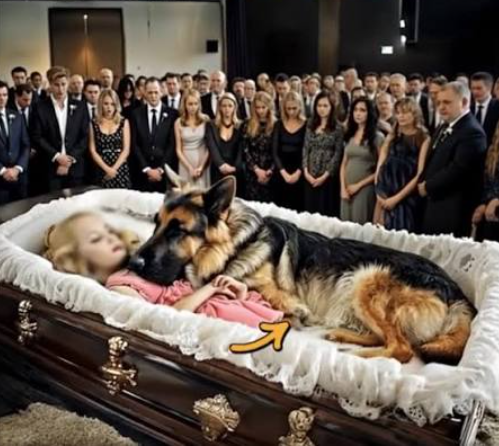 Everyone believed the seven-year-old girl was dead—until the mafia boss’s dog pressed his ear against her coffin and began scratching frantically at the lid…