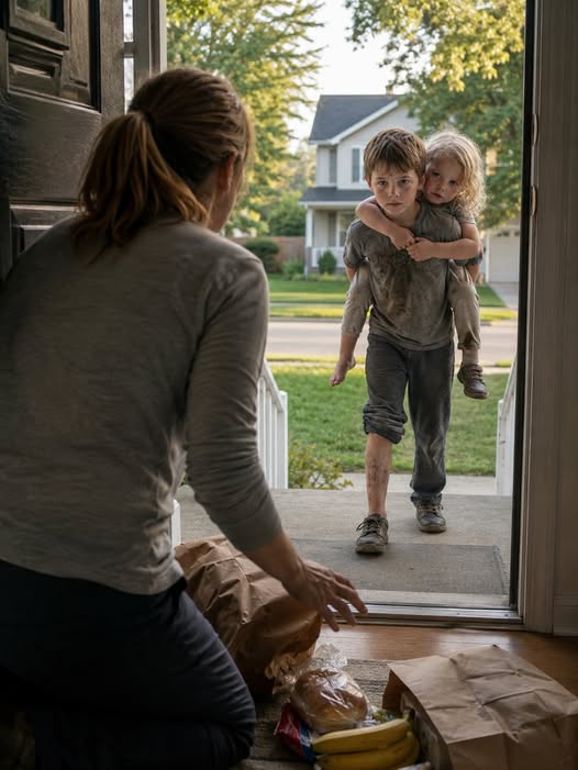 Bodie was six, injured, and barely able to stand when he reached my porch with his three-year-old sister clinging to his shirt—and then he told me why they had run.