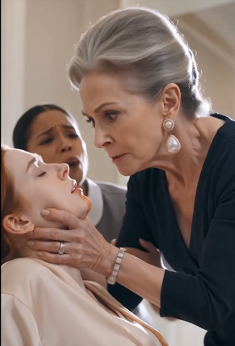 "Ava's trembling hands gripped the arms of her wheelchair as Margaret pressed the glass of orange juice against her lips. ""Drink it."" ""I won't.""