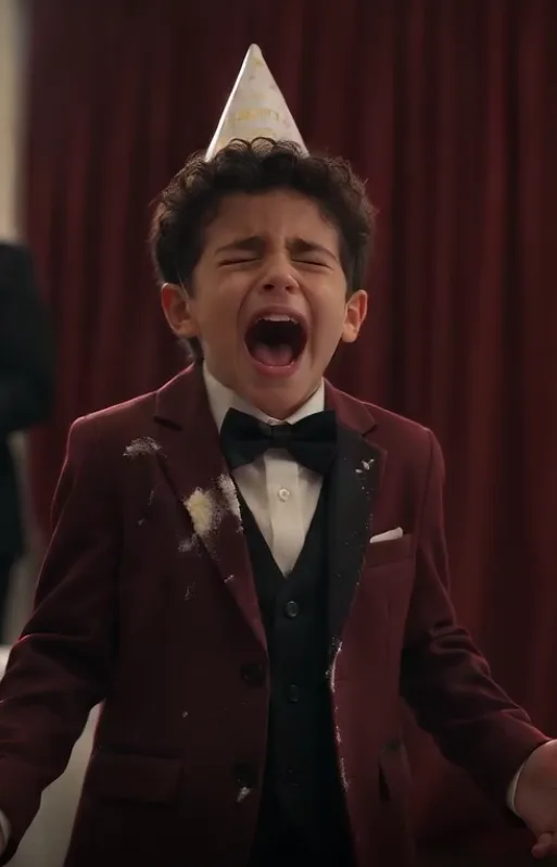 “A 3-Year-Old Slapped the Cake From His Hands — Seconds Later, Everyone Learned Why”