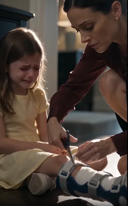 “SHE TOOK HER BRACE EVERY TIME DAD LEFT”