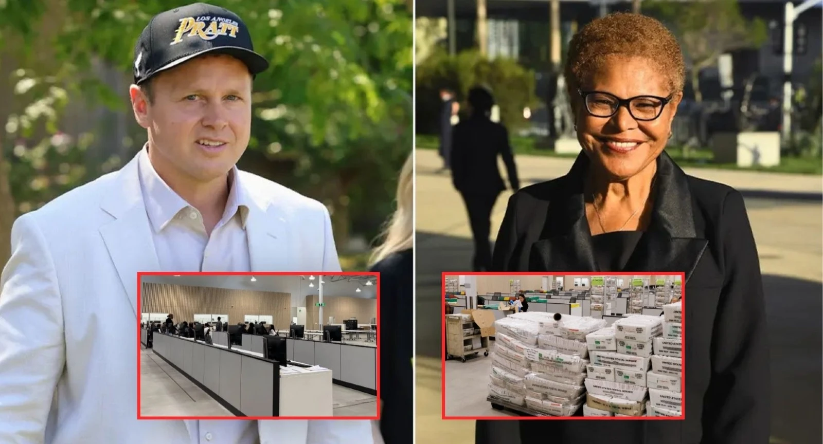 CHAOSS - LA Mayor's Race Takes Turn After Video from Ballot Counting Facility LEAKS