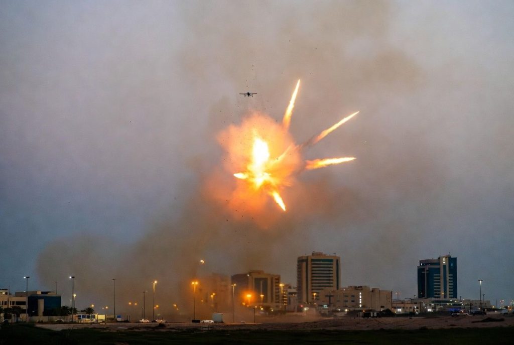 HT15. Huge Missile Impact Causes Kilometer Wide Explosion and Global Security Concerns