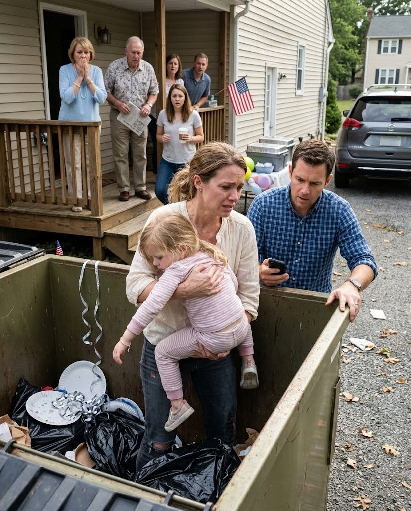 Right before my engagement party, my parents and sister THREW MY 4-YEAR-OLD DAUGHTER INTO A TRASH CAN to make room for their “PERFECT” NIECE’S BIRTHDAY CELEBRATION