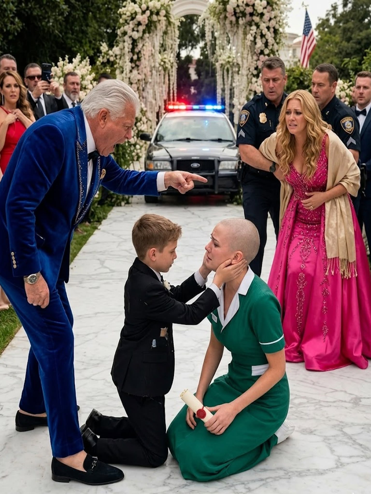 They Cut My Hair Before My Sister’s Billionaire Wedding, Then Investigators Walked Down the Aisle