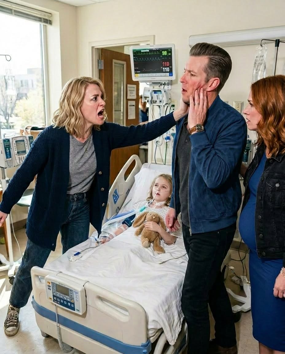 The first time I heard my husband laugh like that, my eight-year-old daughter was breathing through a plastic tube