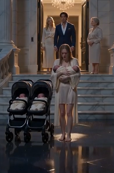 He Threw His Wife and Newborn Triplets Into the Storm… Not Knowing She Owned Everything 🔥