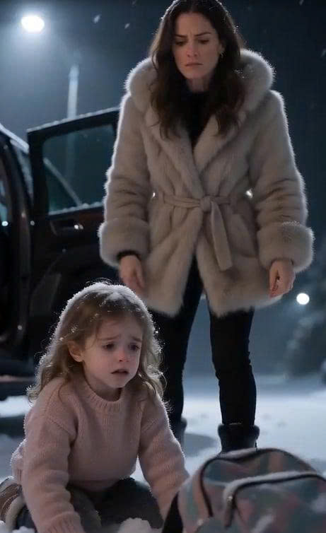 My Wife Threw My Eight-Year-Old Daughter Into a Snowstorm—She Never Saw Me Recording, or Knew What Her Cruelty Would Uncover About Our Family Fortune