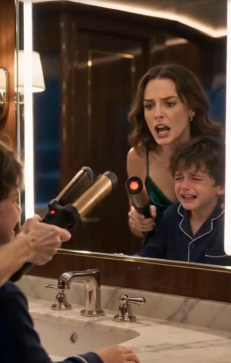 A Father Caught His Fiancée Threatening His 6-Year-Old Son With a Burning Curling Iron—Then a Hidden Memory Card Revealed Why the Boy’s Mother Vanished