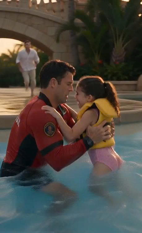 [A Wealthy Father Attacked the Lifeguard Who Saved His 7-Year-Old Daughter—Then a Tourist’s Video Exposed What Her Stepmother Had Done in the Rapids]