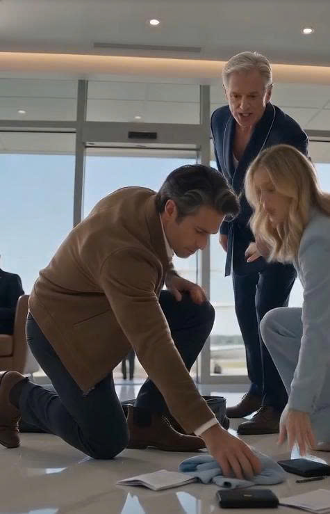 A Wealthy Father Tore His Daughter’s Boyfriend’s Boarding Pass and Called Him a Freeloader—Then the Billionaire Chairman He Needed Walked In and Called Marcus “Son”