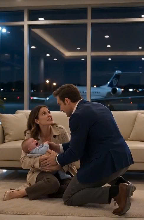 A Mother-in-Law Slapped Elena While She Held Her Six-Month-Old Baby—Then Airport Security Revealed Why Noah’s Passport Had Disappeared Before the Attack