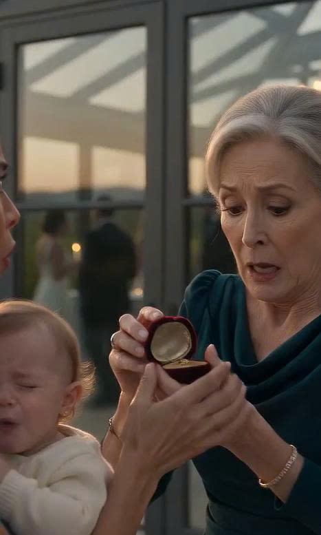 A Powerful Matriarch Slapped Her Daughter-in-Law Beside a Champagne Tower—Then an Antique Locket Proved the Family’s “Dead” Mother Had Survived for Years