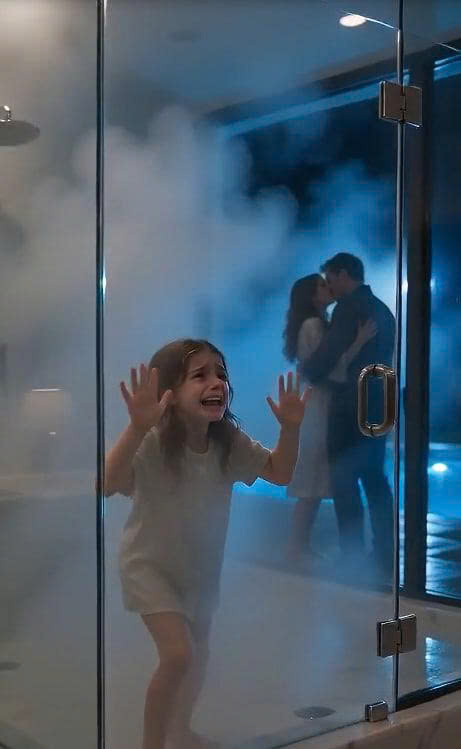 His Eight-Year-Old Daughter Was Trapped Behind Steaming Glass While His Wife Watched—Then a Hidden Camera Exposed a Betrayal That Reached Far Beyond the Pool