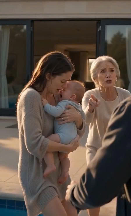 A Grandmother Dropped Her 6-Month-Old Grandson Into the Pool and Blamed His Mother—But a Neighbor’s Video Exposed a Fortune, a Betrayal, and a Deadly Family Plan