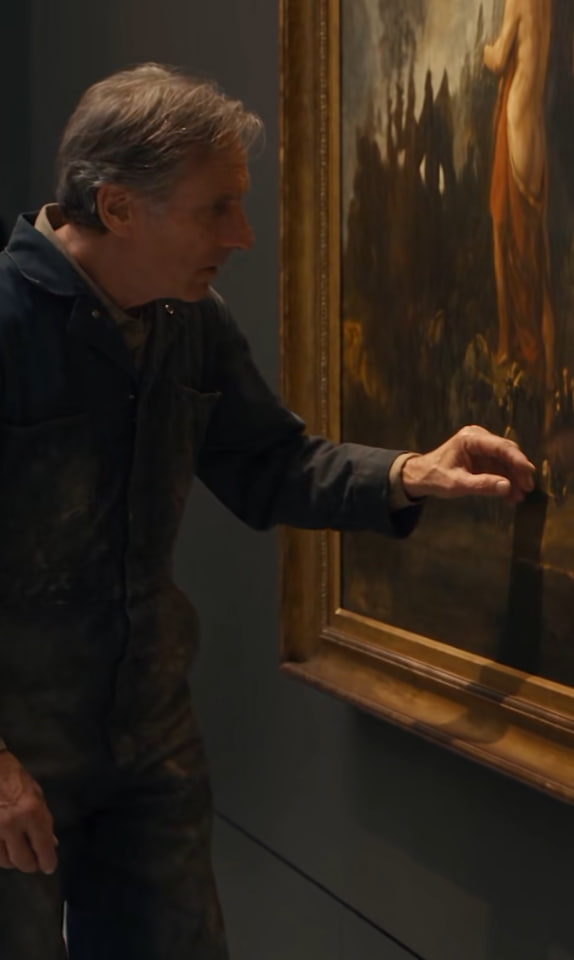 She Threw Dirty Water at a 61-Year-Old Janitor During a Billionaire Art Auction—Then His Mop Exposed the Painting Her Father Buried Twenty Years Ago