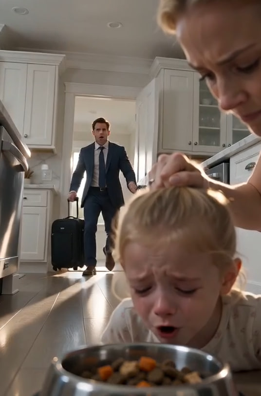 He Came Home Early and Found His Four-Year-Old Daughter Forced Toward a Dog Bowl—Then a Hidden Camera Exposed the Betrayal Inside His Own Family]