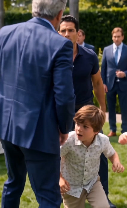 [A Man Attacked His Eight-Year-Old Son at a Luxury Garden Party—Then One Phone Call Revealed Someone in Dante’s Own Family Had Ordered It]