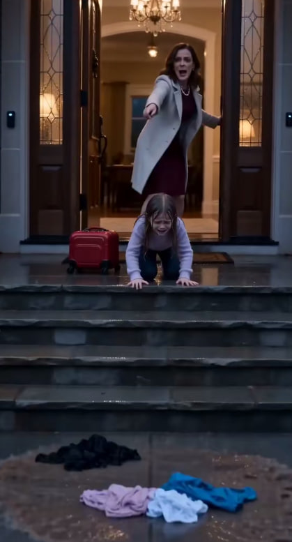 My New Wife Threw My Seven-Year-Old Daughter Into a Freezing Storm—Then Her Doorbell Camera Exposed What Happened the Night My First Wife Vanished