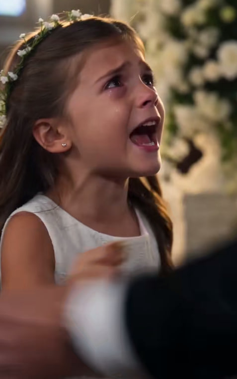 He Slapped the 7-Year-Old Flower Girl for Opening a Locked Chapel Door—Then the Bride Walked Out Alive and Exposed His Plot to Steal Her Father’s Estate