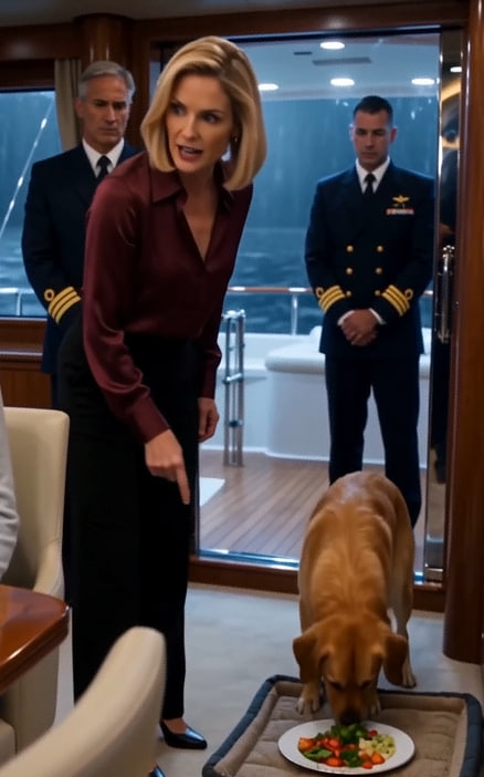 Naomi Was Humiliated on Her Late Father’s Yacht—Then His Dog Revealed a Hidden Key, a Secret Will, and the Betrayal Behind Her Inheritance