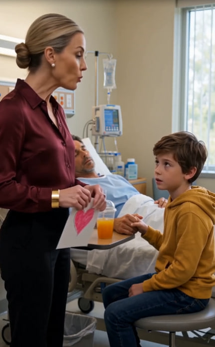 His Wife Tore His Son’s Get-Well Card and Ordered the Boy to Drink—Then the Father Woke Up Long Enough to Reveal What She Had Done