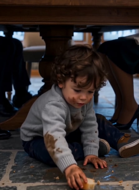 y Three-Year-Old Son Was Eating Crumbs Under a Luxury Breakfast Table—Then a Locked Pantry Exposed the Family Plot to Take My Child, Company, and Name