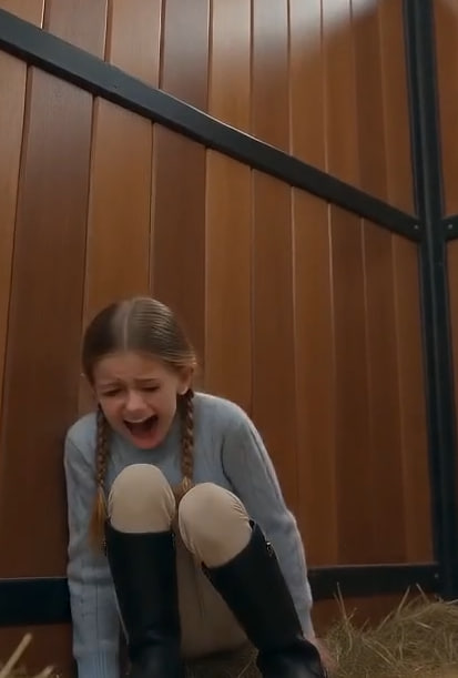My Six-Year-Old Daughter Was Locked in a Horse Stall—Then a Neighbor’s Video Exposed the Envelope My Wife Had Stolen From Her Dead Mother
