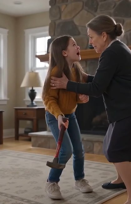 My Eight-Year-Old Daughter Broke Our Living-Room Floor—Then My Missing Wife Reached Up From Beneath It, and My Mother Begged Me Not to Call Police