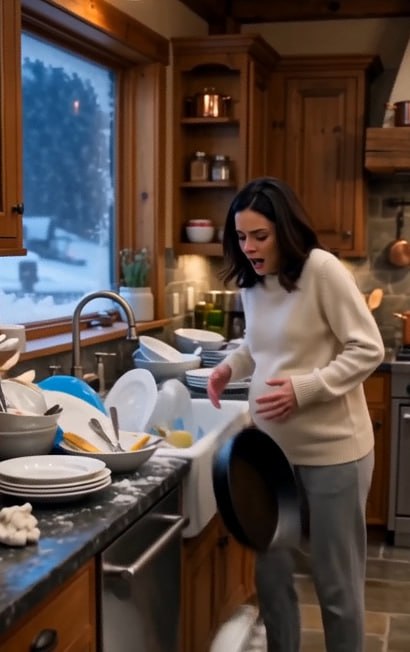 My Mother-in-Law Threw a Frying Pan at My Pregnant Face, Then Framed Me—But the Chalet Camera Exposed a Family Fortune Built on Lies