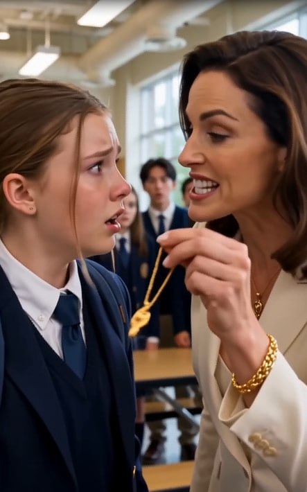 Vanessa Planted a $42,000 Necklace in Her Stepdaughter’s Backpack and Called Her a Thief—Then the School Camera Exposed a Much Bigger Betrayal