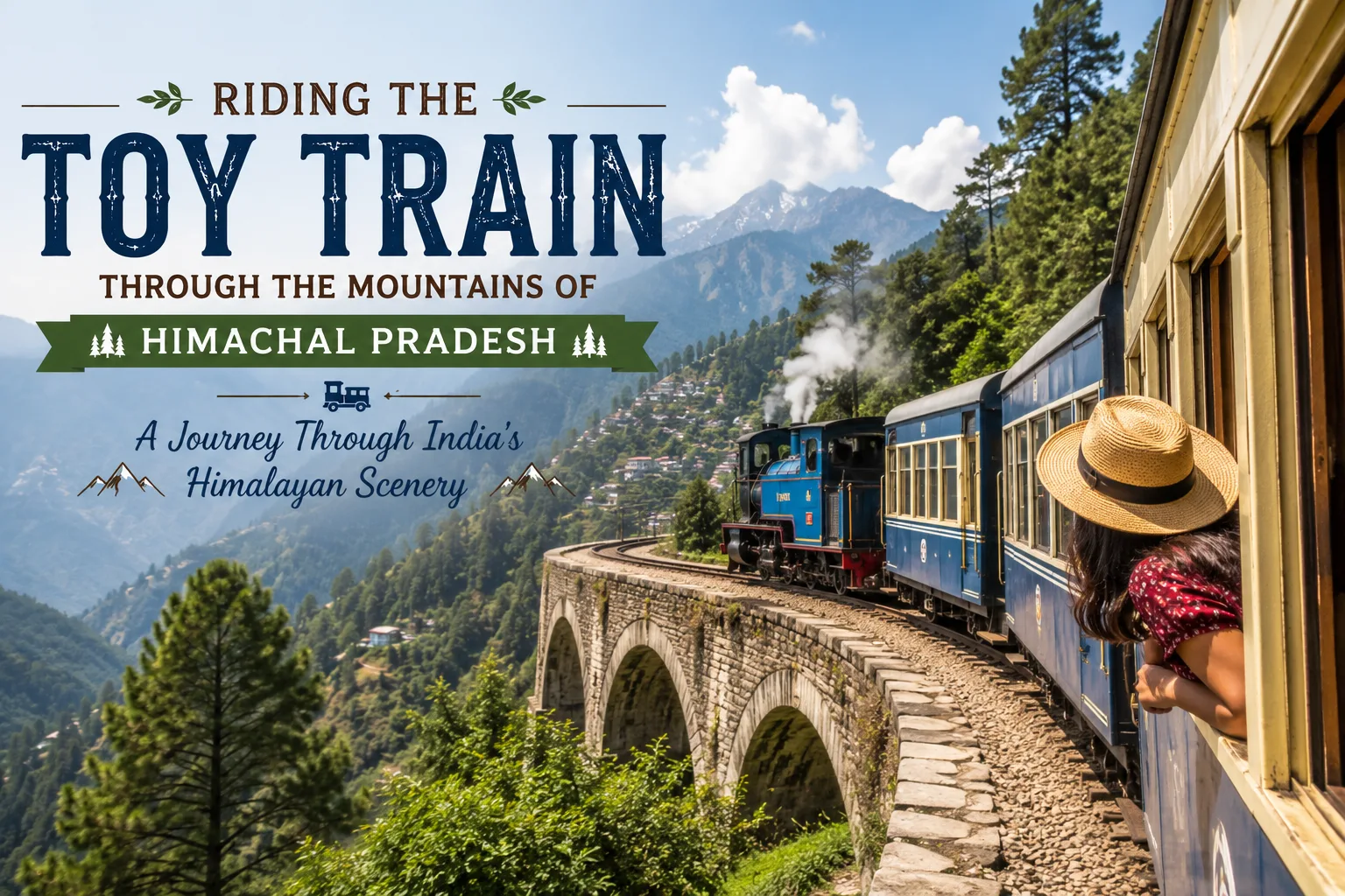 Riding the Toy Train Through the Mountains of Himachal Pradesh: A Journey Through India’s Himalayan Scenery