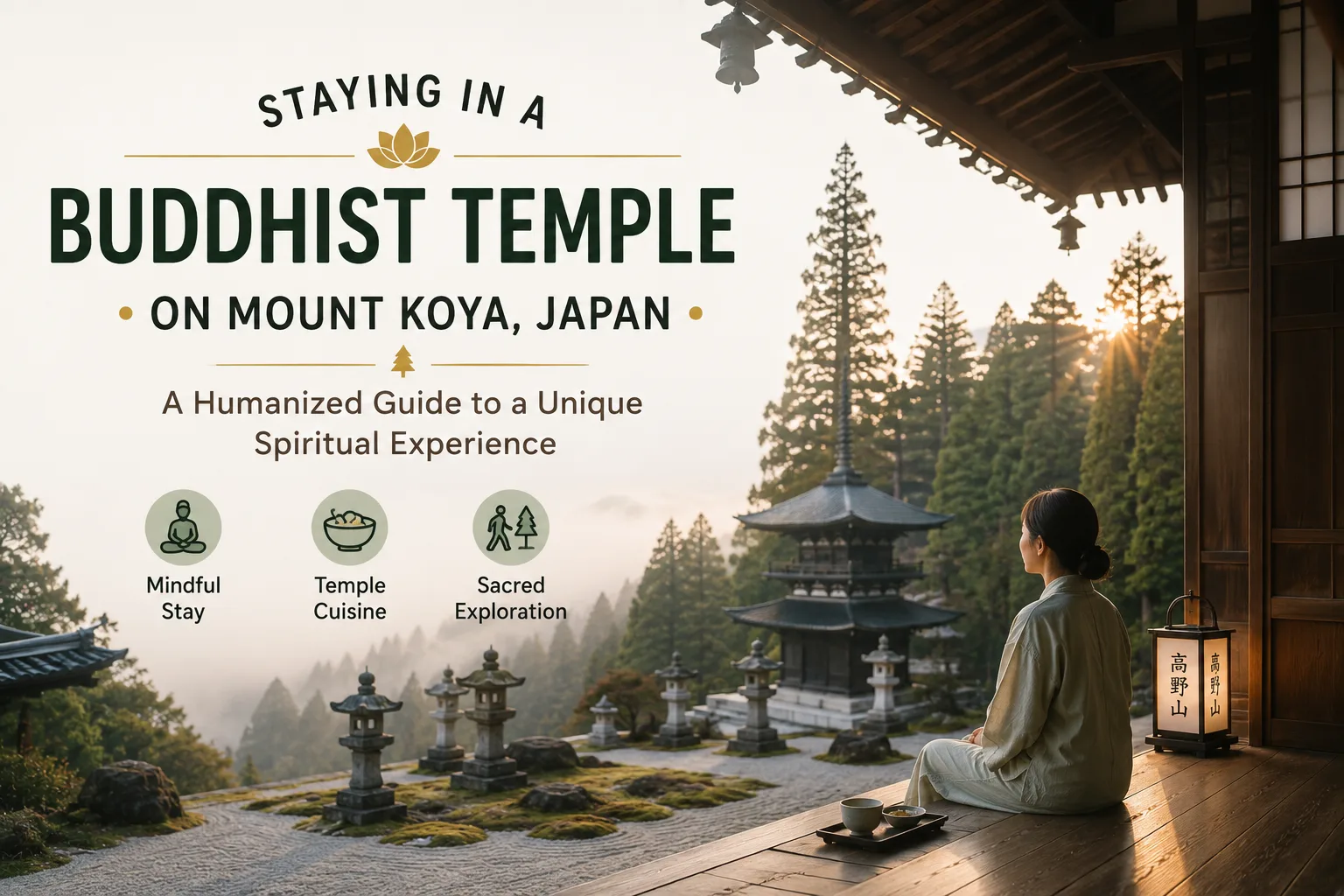 Staying in a Buddhist Temple on Mount Koya, Japan: A Humanized Guide to a Unique Spiritual Experience