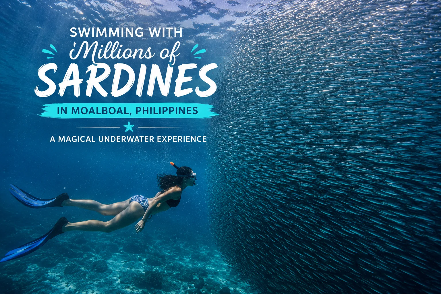 Swimming With Millions of Sardines in Moalboal, Philippines: A Magical Underwater Experience