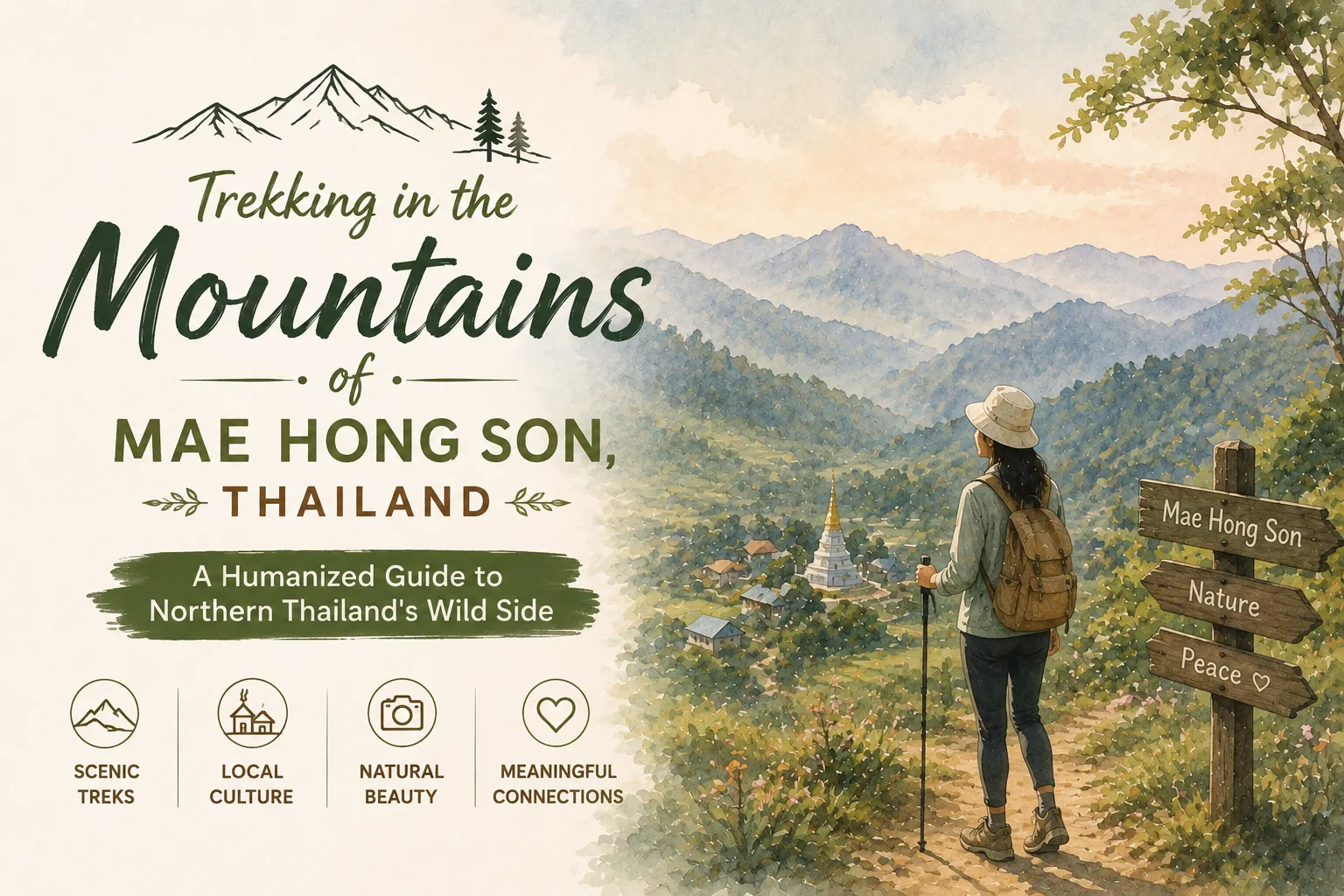 Trekking in the Mountains of Mae Hong Son, Thailand: A Humanized Guide to Northern Thailand's Wild Side