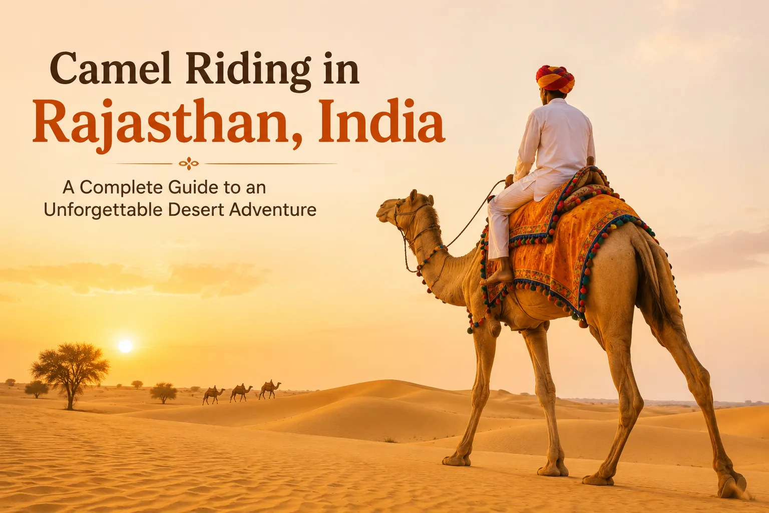 Camel Riding in Rajasthan, India: A Complete Guide to an Unforgettable Desert Adventure