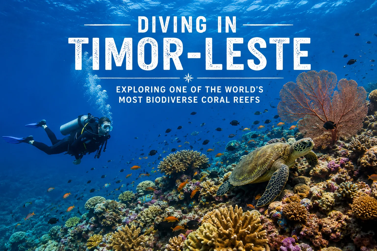 Diving in Timor-Leste: Exploring One of the World’s Most Biodiverse Coral Reefs
