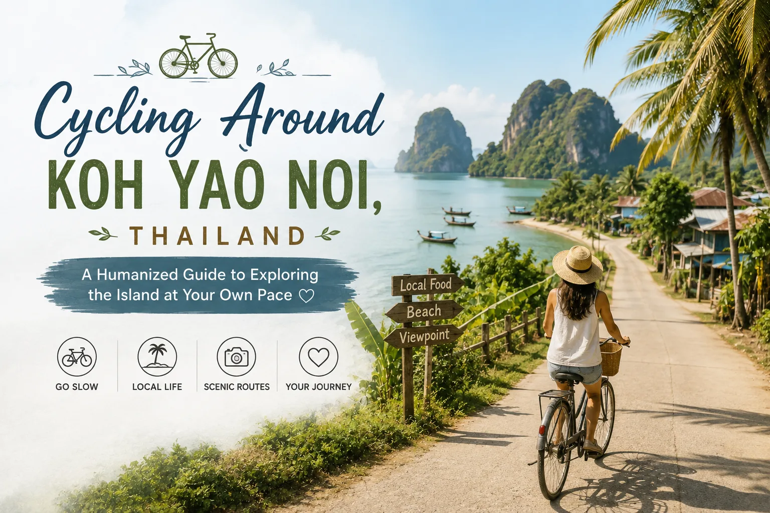 Cycling Around Koh Yao Noi, Thailand: A Humanized Guide to Exploring the Island at Your Own Pace
