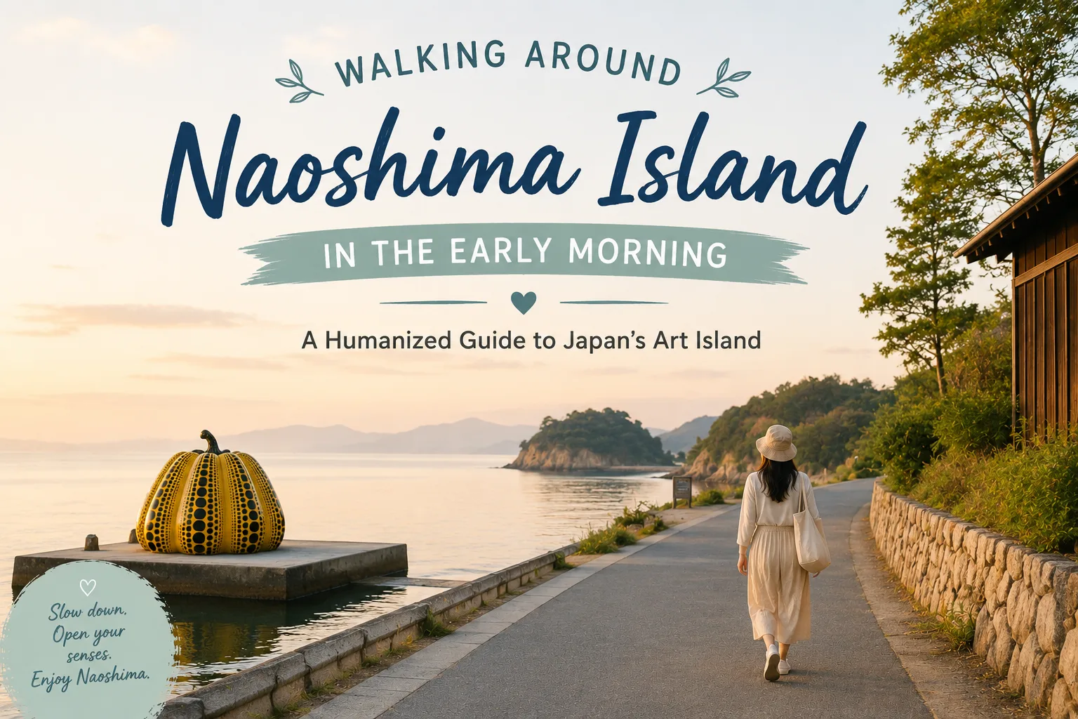 Walking Around Naoshima Island in the Early Morning: A Humanized Guide to Japan’s Art Island