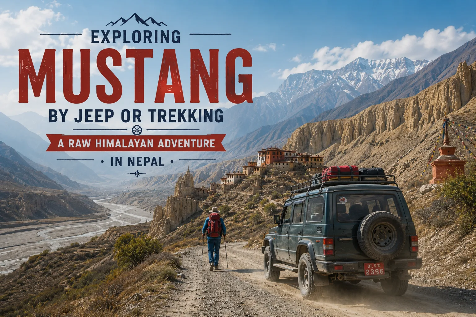 Exploring Mustang by Jeep or Trekking: A Raw Himalayan Adventure in Nepal