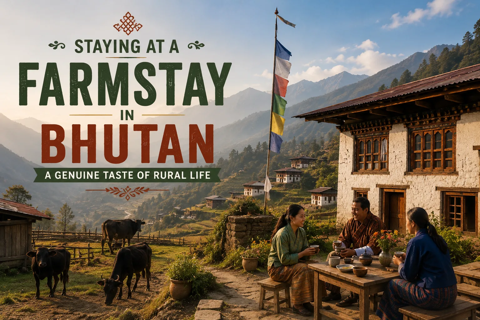 Staying at a Farmstay in Bhutan: A Genuine Taste of Rural Life