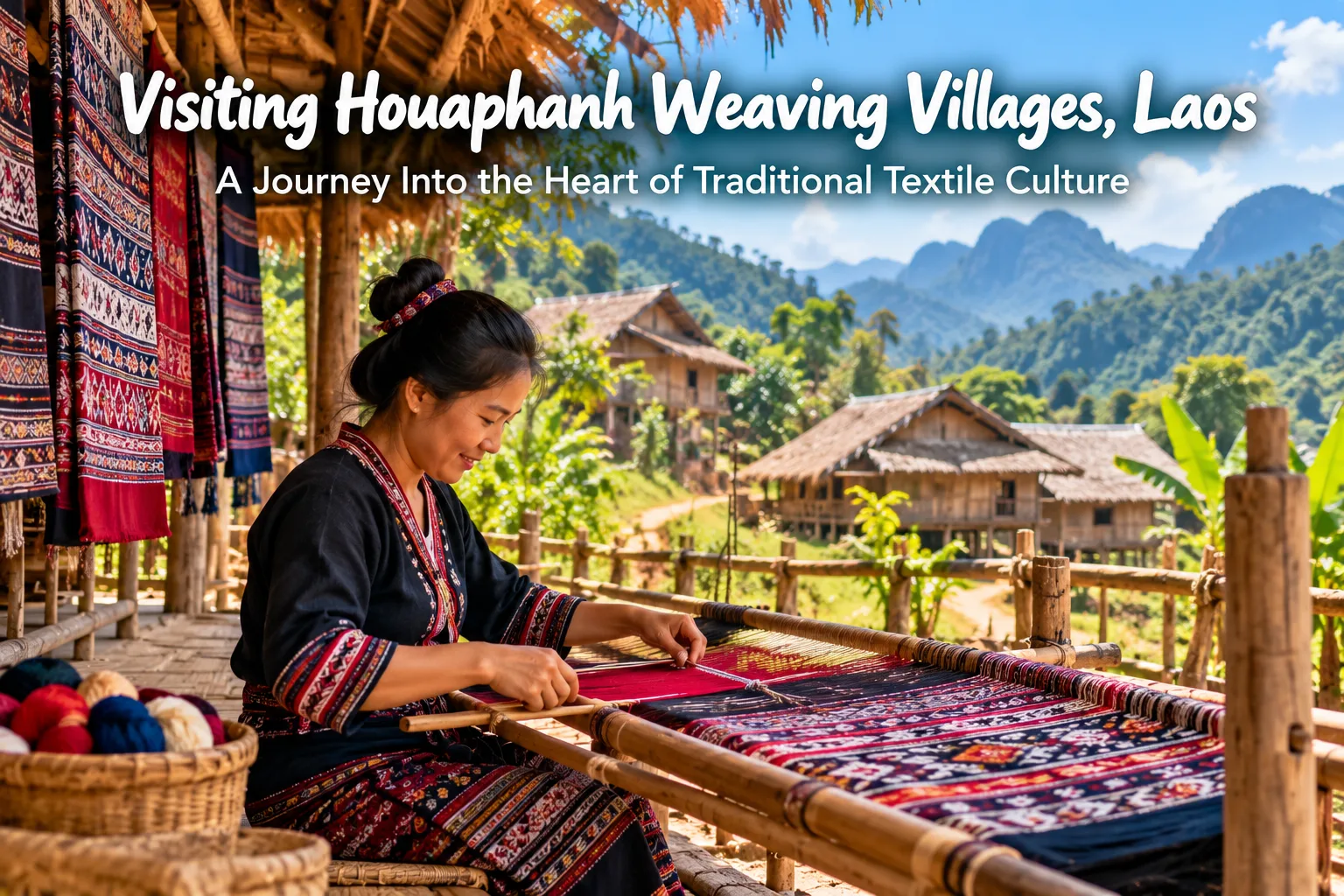 Visiting Houaphanh Weaving Villages, Laos: A Journey Into the Heart of Traditional Textile Culture