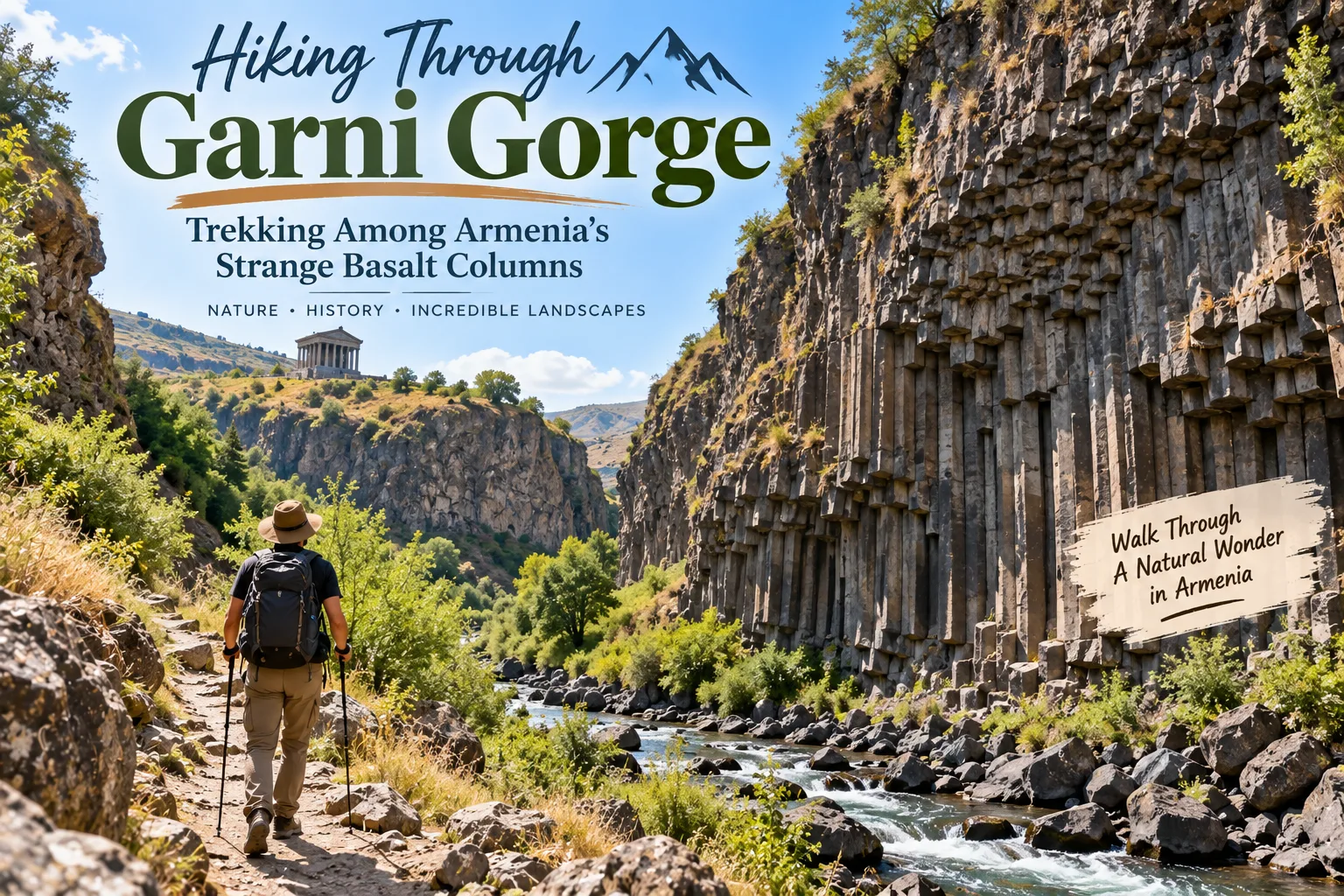 Hiking Through Garni Gorge: Trekking Among Armenia’s Strange Basalt Columns