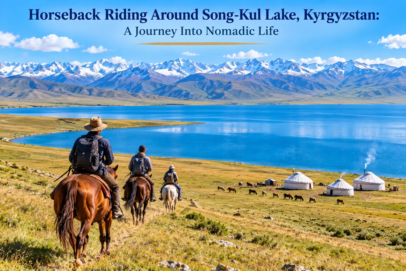 Horseback Riding Around Song-Kul Lake, Kyrgyzstan: A Journey Into Nomadic Life