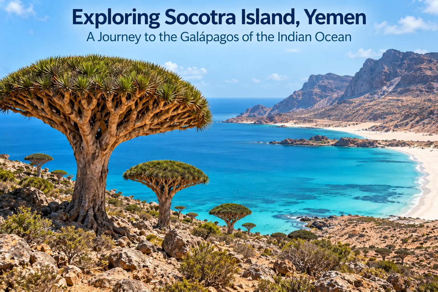 Exploring Socotra Island, Yemen: A Journey to the Galápagos of the Indian Ocean