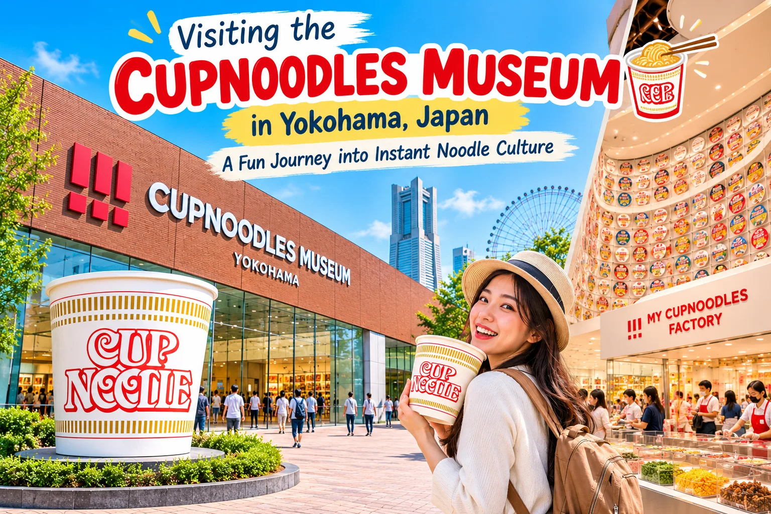 Visiting the CUPNOODLES MUSEUM in Yokohama, Japan: A Fun Journey into Instant Noodle Culture