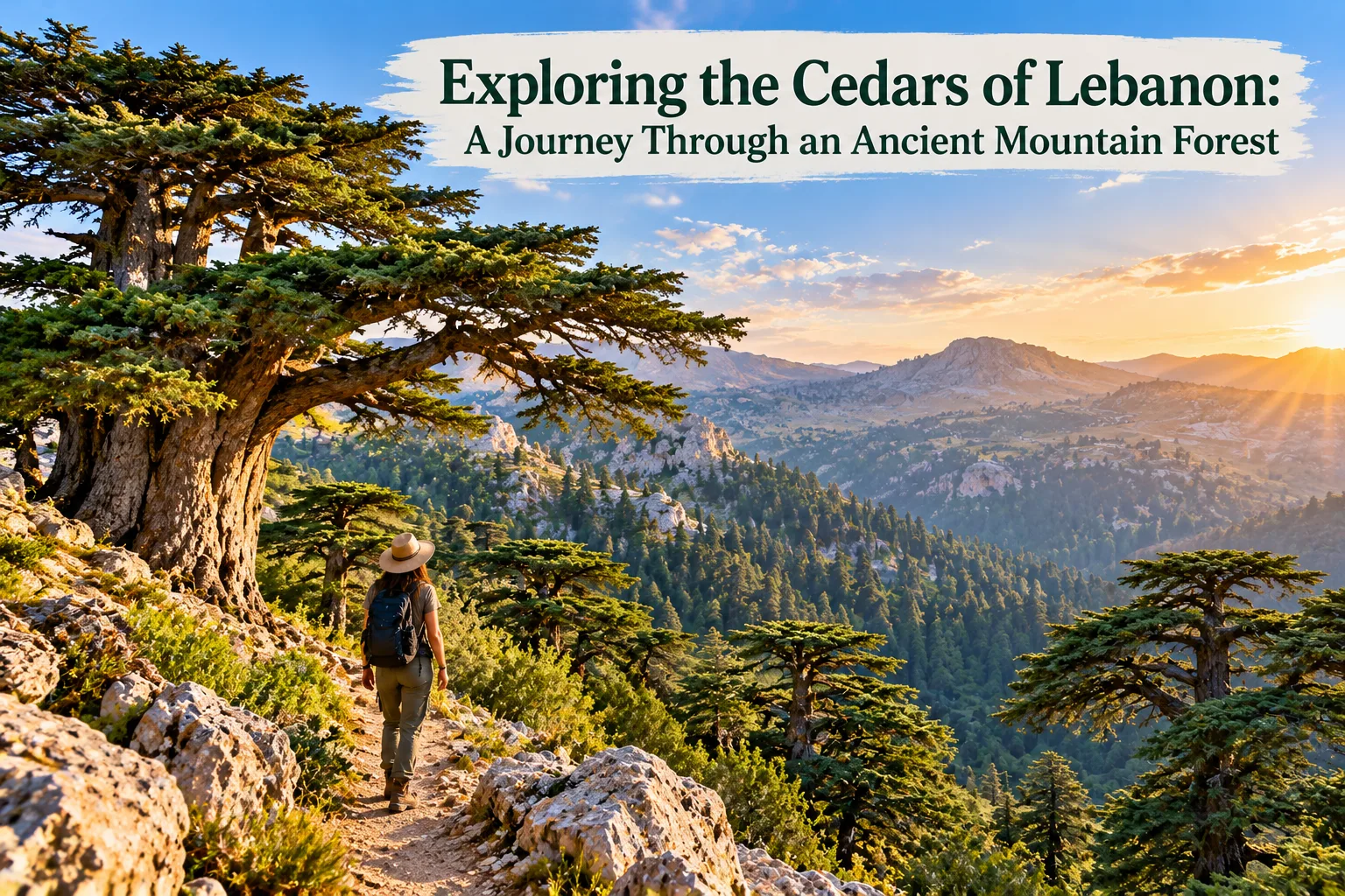 Exploring the Cedars of Lebanon: A Journey Through an Ancient Mountain Forest