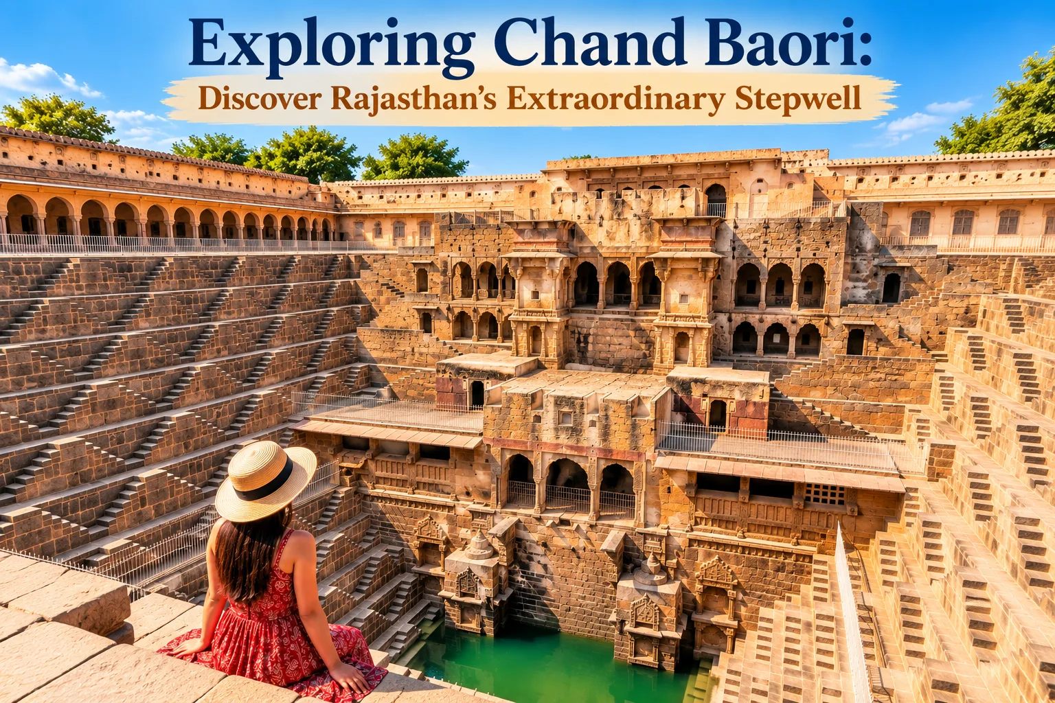 Exploring Chand Baori: Discover Rajasthan’s Extraordinary Stepwell