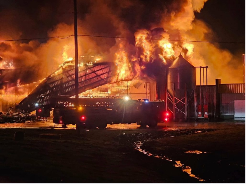 A few hours ago a big fire broke out in M… See more