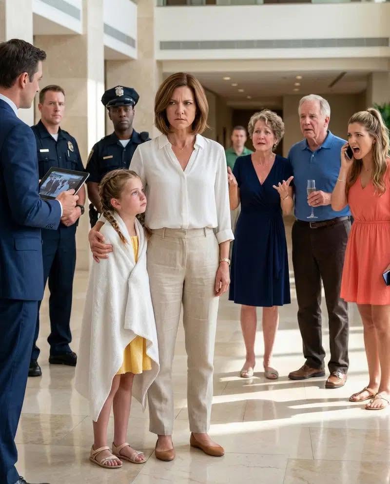 They told me there wasn't enough room for my eight-year-old daughter on the boat... but when I opened the hotel room door, I realized they had left her behind to die in the summer heat.